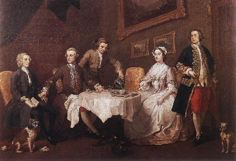 HOGARTH, William The Strode Family w